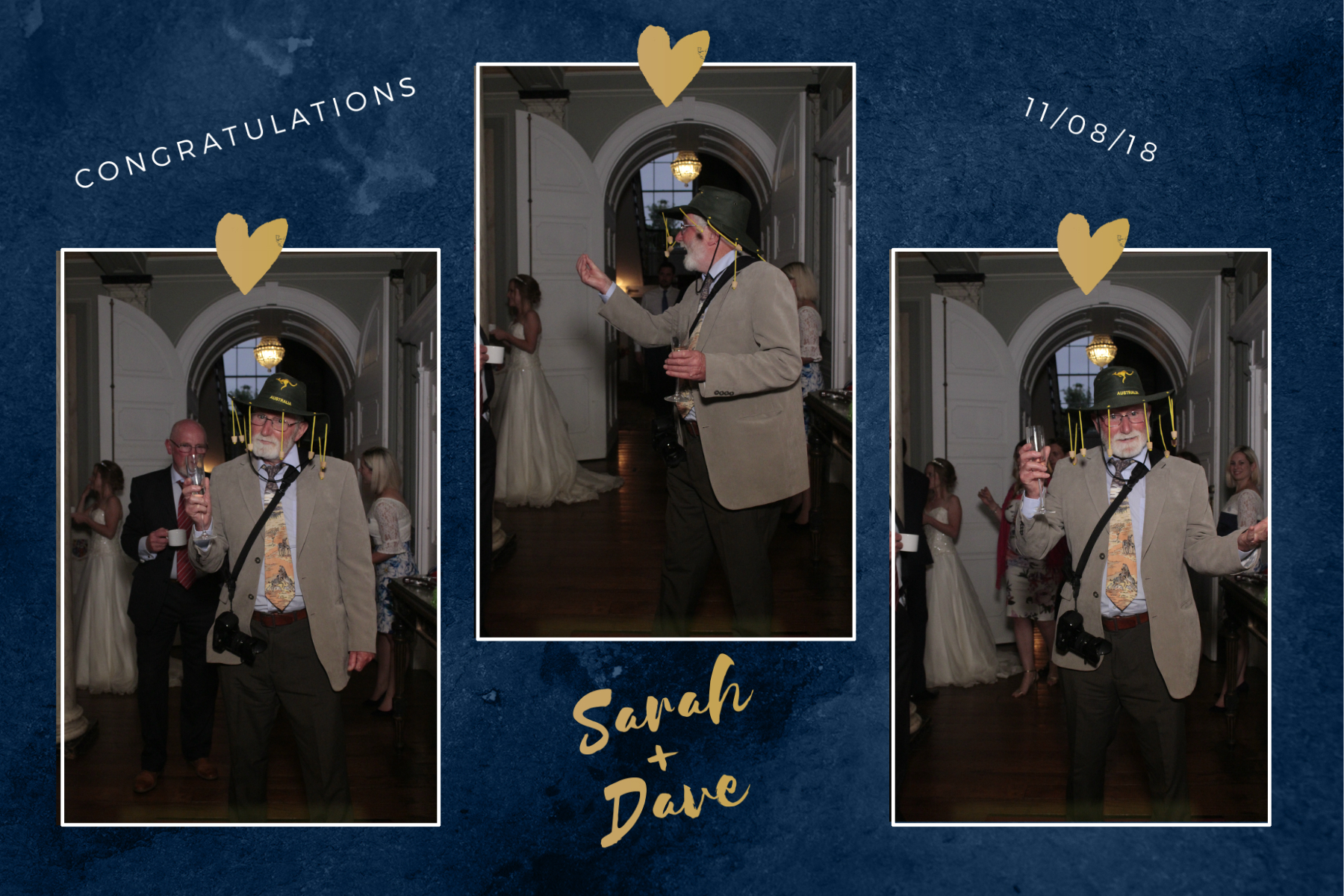 Sarah & Dave's Wedding | View more photos from the event at gallery.myphotoboothexperience.co.uk/u/MyPhotoBoothExperienceLtd/Sarah-Daves-Wedding